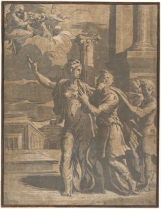The Tiburtine Sibyl and Augustus MET DP876168