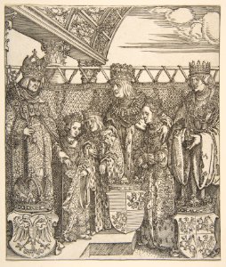 The Congress of Princes at Vienna, from the Triumphal Arch of Emperor Maximilian I MET DP816491