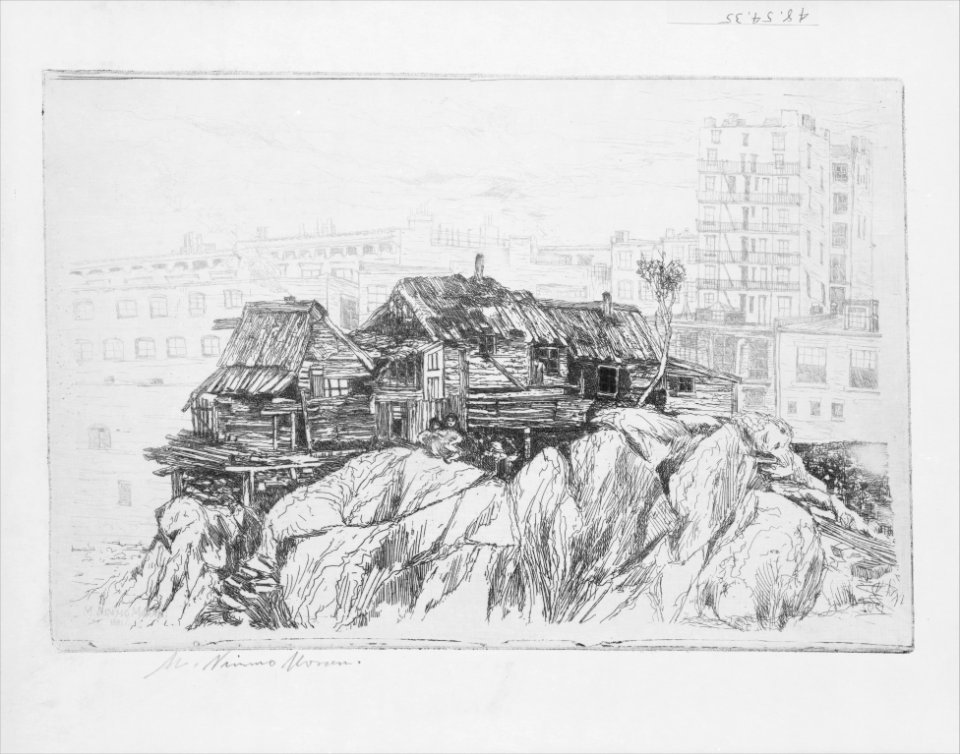 The Cliff Dwellers of New York MET MM65343
