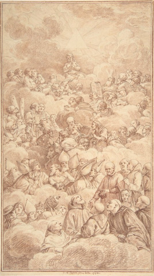The Company of Saints in Glory MET DP805730