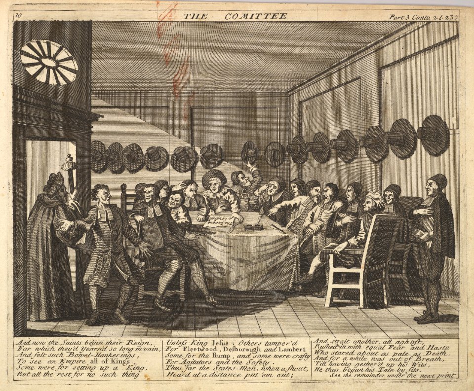 The Committee (Plate 10- Illustrations to Samuel Butler's Hudibras) MET DP825453