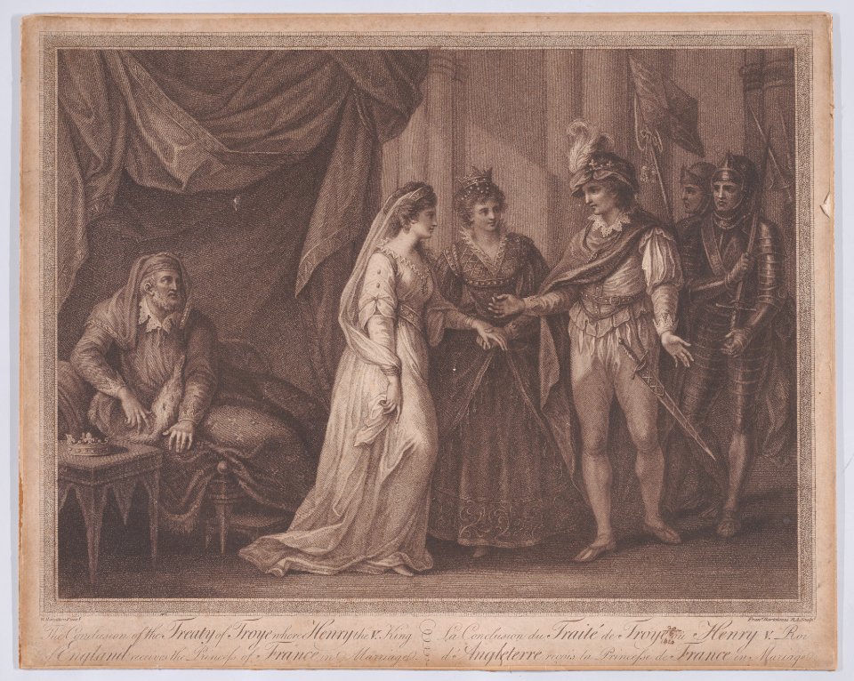 The Conclusion of the Treaty of Troyes Met DP891505