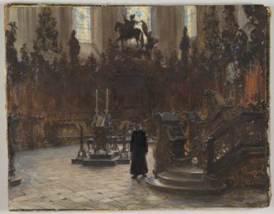 The Choirstalls in the Mainz Cathedral MET DP834498