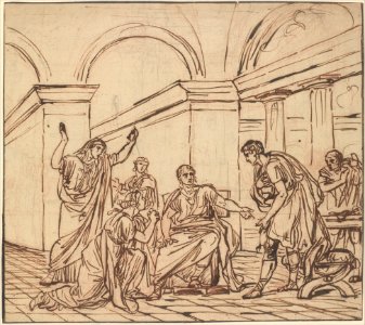 The Clemency of Augustus (Corneille, Cinna, V, 3) MET DP228703