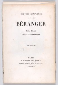The Complete Works of P.J. de Béranger Met DP887561