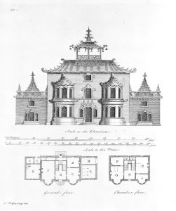 The Chinese and Gothic Architecture... Being Twenty New Plans and Elevations, On Twelve Copper-Plates MET MM9812