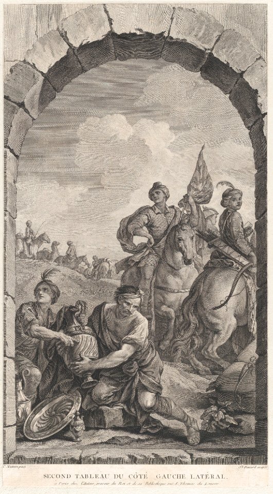 The Chapel of the Enfants-Trouvés in Paris- La Suite des rois mages- cavaliers MET DP876580