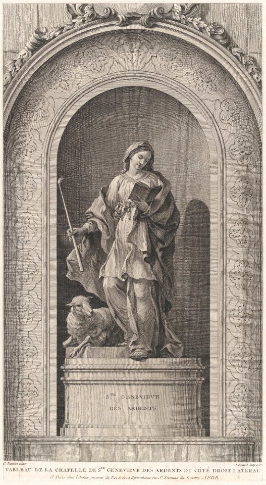 The Chapel of the Enfants-Trouvés in Paris- Sainte Geneviève des Ardents MET DP876572