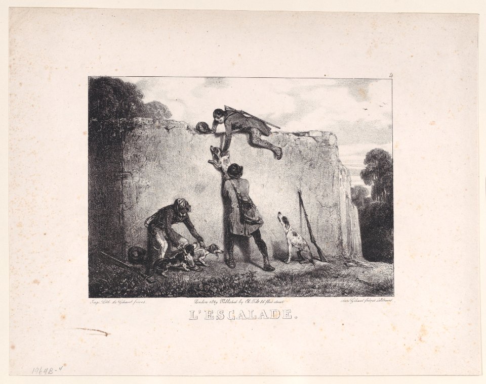 The Climb, from the series Hunting Scenes Met DP887938