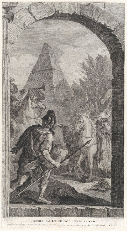 The Chapel of the Enfants-Trouvés in Paris- La Suite des rois mages- gardes et trompettes MET DP876576