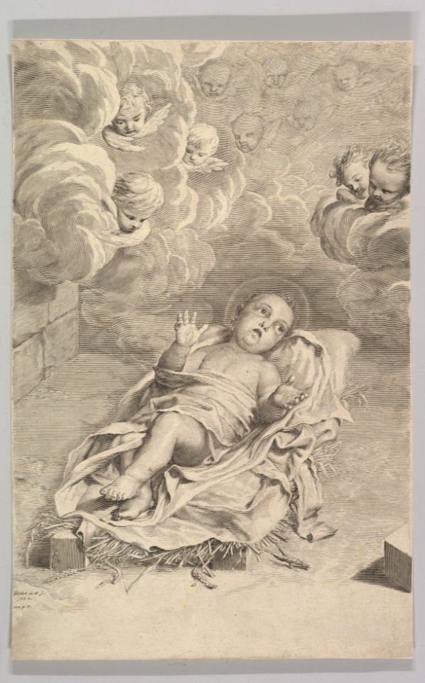 The Christ Child on a Bed of Straw MET DP822140