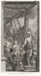 The Chapel of the Enfants-Trouvés in Paris- Le Roi mage Balthazar et sa suite MET DP876579