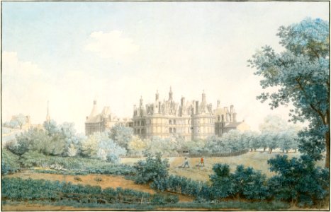 The Château of Chambord Seen from the Southwest MET DT8071