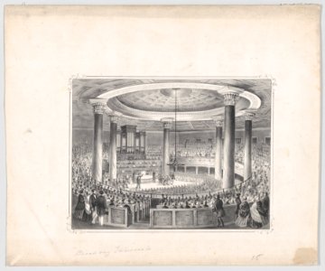 The Broadway Tabernacle, New York, in Anniversary Week MET DP860169