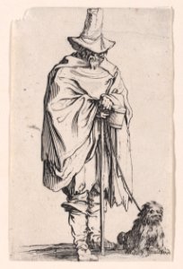 The Blind Man and his Dog Met DP890641