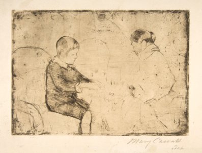 The Chess Game MET DP815173