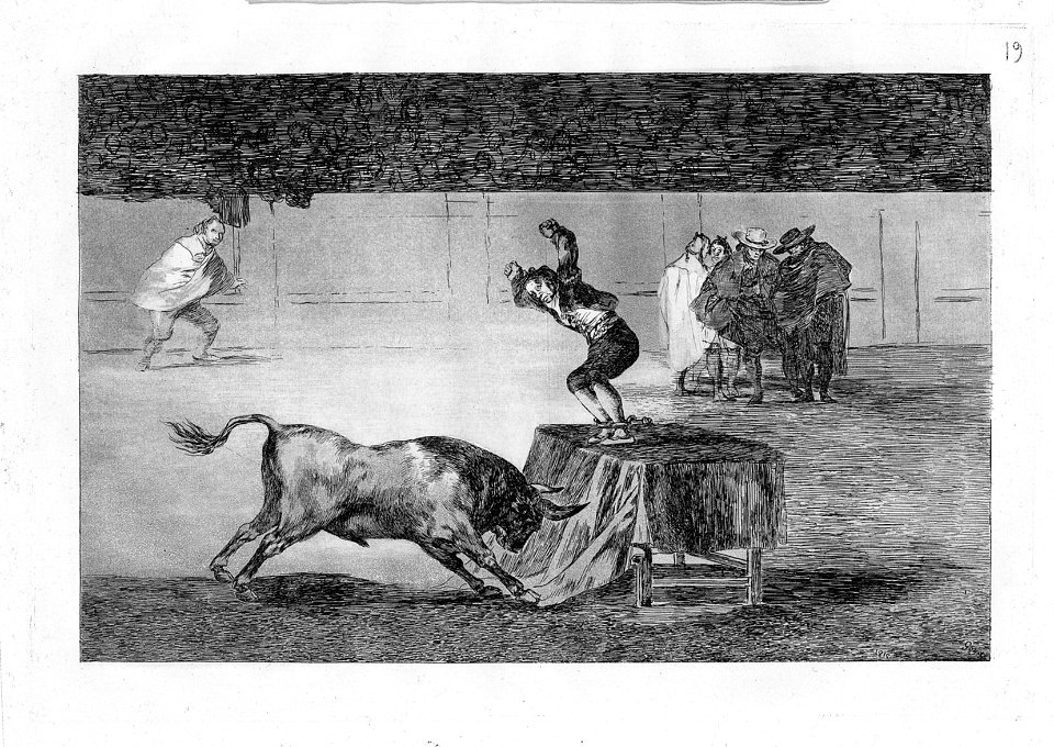 The Bullfight, plates 1-33 (La Tauromaquia); First edition, 1816 MET 22XX BM151r2