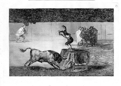 The Bullfight, plates 1-33 (La Tauromaquia); First edition, 1816 MET 22XX BM151r2