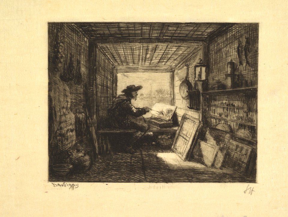 The Boat Studio, from series Voyage en Bateau, 1862 MET DP822216
