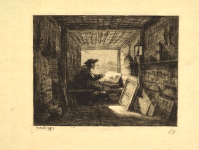 The Boat Studio, from series Voyage en Bateau, 1862 MET DP822216