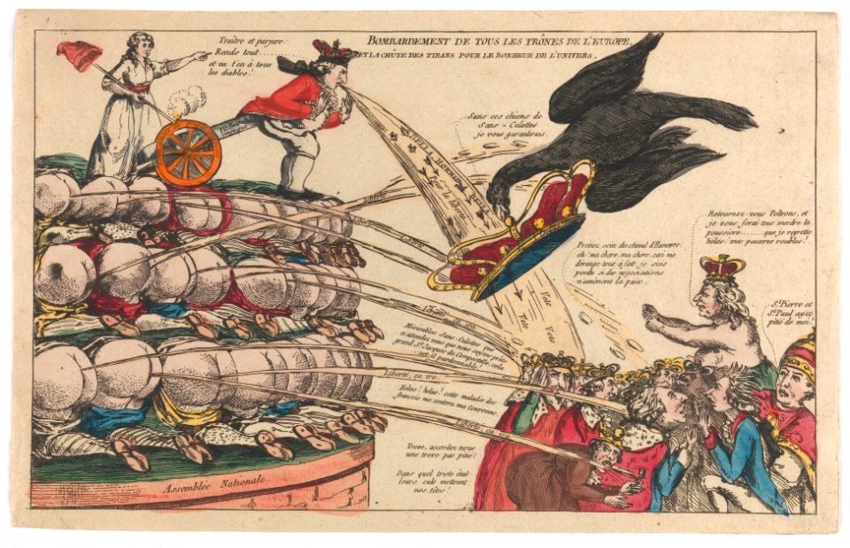 The Bombardment of All the Thrones of Europe and the Fall of the Tyrants for the Happiness of the Universe (Bombardement de Tous les Trônes de l'Europe et la Chûte des Tyrans pour la Bonheur de l'Univers) MET DP808897