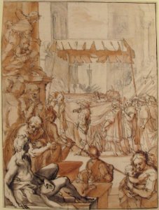 The Body of Saint Catherine of Siena carried in Procession, after Francesco Vanni MET 1989.41