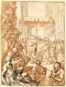 The Body of Saint Catherine of Siena carried in Procession, after Francesco Vanni MET DT6059