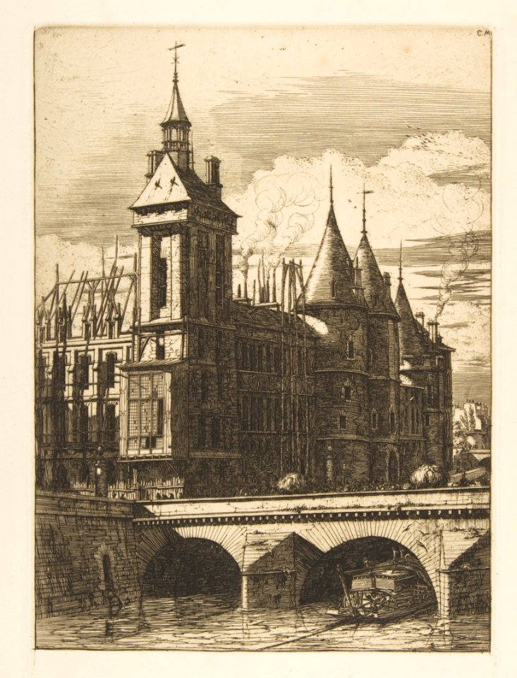 The Clock Tower, Paris MET DP813105