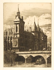 The Clock Tower, Paris MET DP813105