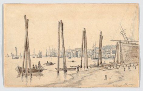 The Coastline of Altona Seen from the East MET DP863527