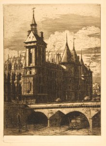 The Clock Tower, Paris MET DP813106