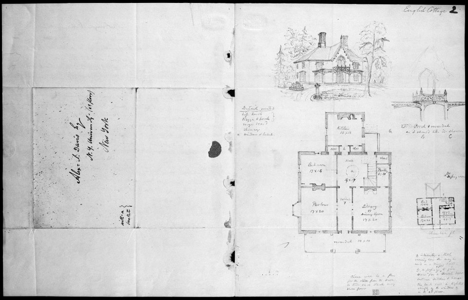 The Architecture of Country Houses; including Designs for Cottages, Farm Houses, and Villas MET MM46561