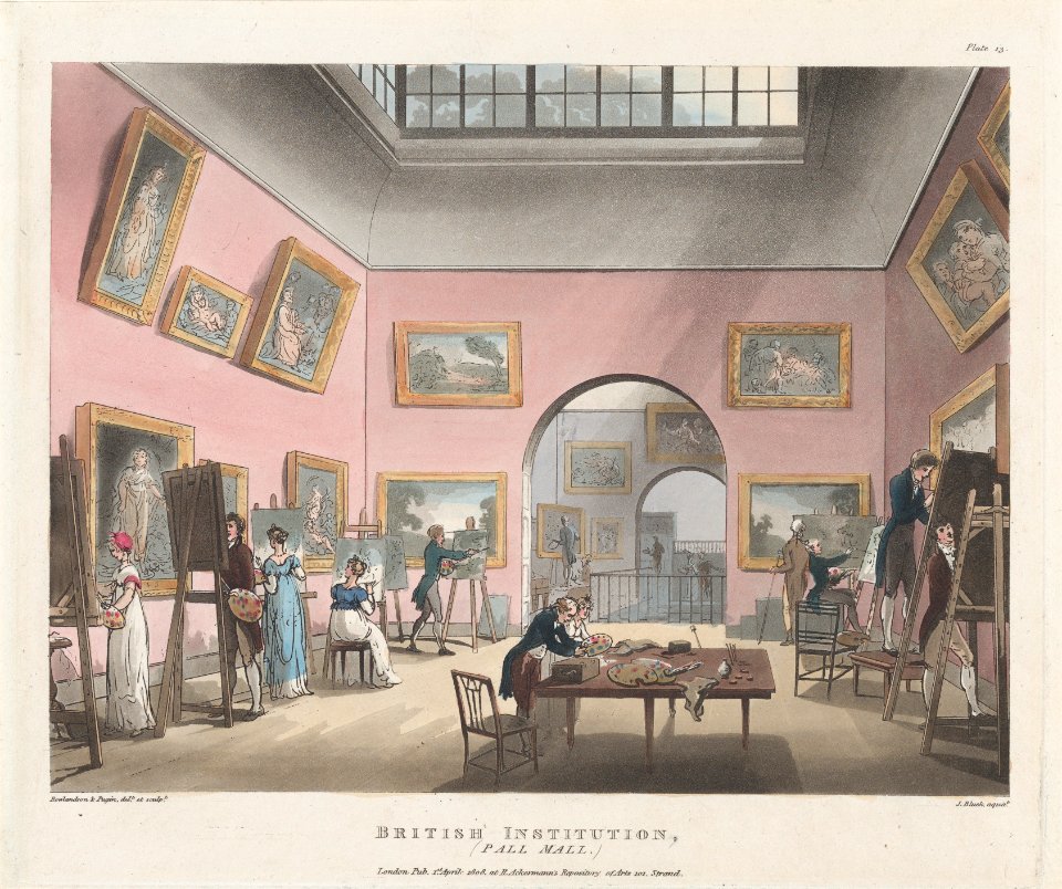 The British Institution, Pall Mall MET DP874007