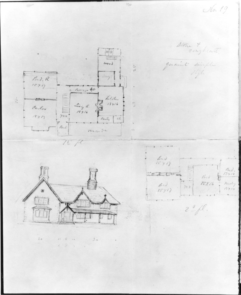 The Architecture of Country Houses; including Designs for Cottages, Farm Houses, and Villas MET MM63218