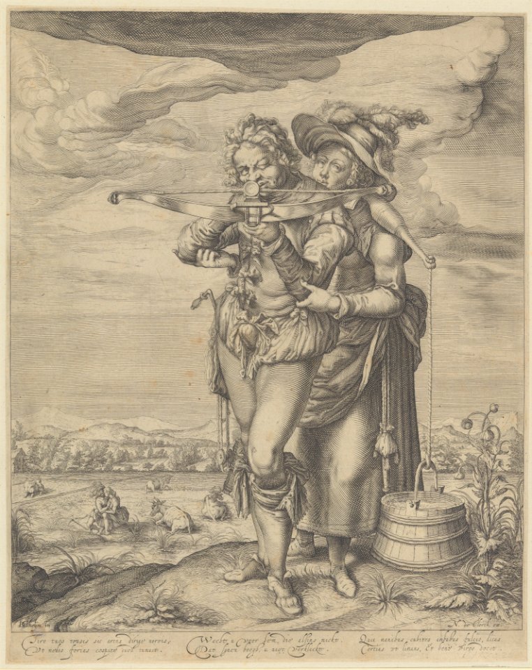 The Archer and the Milkmaid MET DP214889