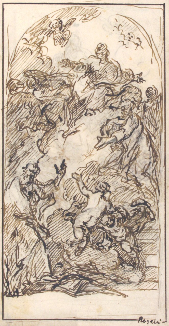 The Apotheosis of Saint Mark (recto and verso) MET 1993.158 RECTO