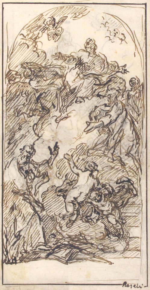 The Apotheosis of Saint Mark (recto and verso) MET 1993.158 RECTO