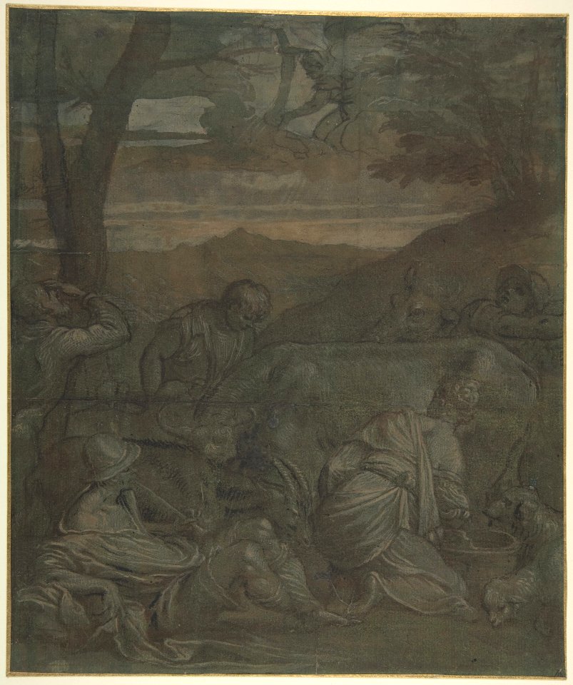 The Annunciation to the Shepherds MET DP807848
