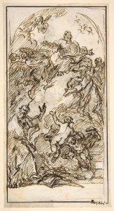 The Apotheosis of Saint Mark (recto and verso) MET DP811373