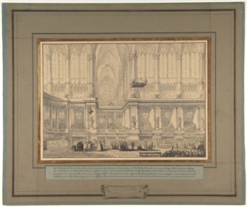 The Anointing of Louis XVI at His Coronation in Reims Cathedral, June 11, 1775 MET DP809525