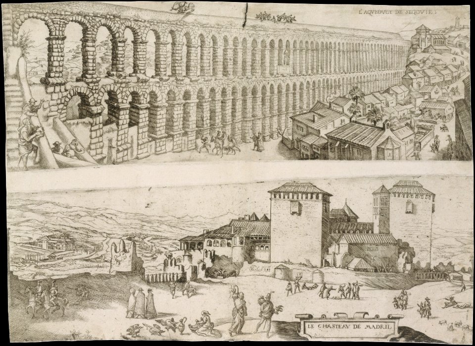 The Aqueduct at Segovia and The Castle of Madrid MET DT203396