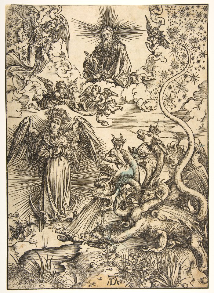The Apocalyptic Woman, from The Apocalypse, Latin Edition, 1511 MET DP816132