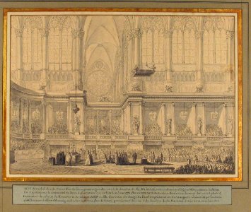 The Anointing of Louis XVI at His Coronation in Reims Cathedral, June 11, 1775 MET 1984.78