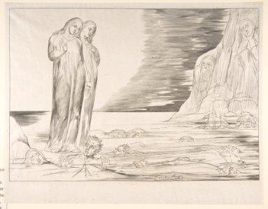 The Circle of Traitors- Dante's Foot Striking Bocca degli Abbate, from Dante's Inferno, Canto XXXII MET DP816841