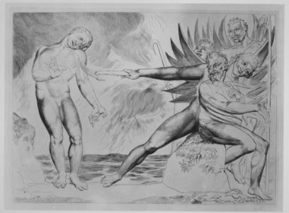 The Circle of Corrupt Officials- The Devils Tormenting Ciampolo, from Dante's Inferno, Canto XXII MET MM1913