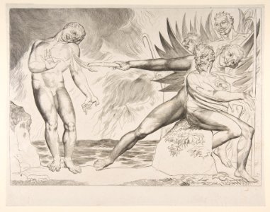 The Circle of Corrupt Officials- The Devils Tormenting Ciampolo, from Dante's Inferno, Canto XXII MET DP816843