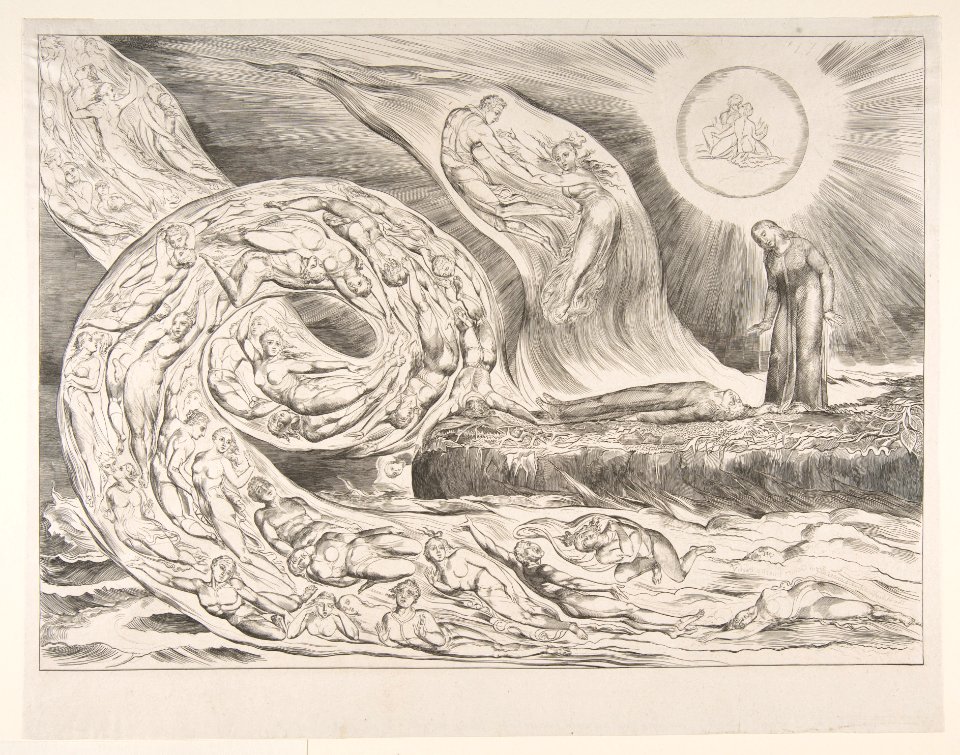 The Circle of the Lustful- Paolo and Francesca, from Dante's Inferno, Canto V MET DP816845