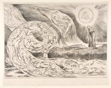 The Circle of the Lustful- Paolo and Francesca, from Dante's Inferno, Canto V MET DP816845