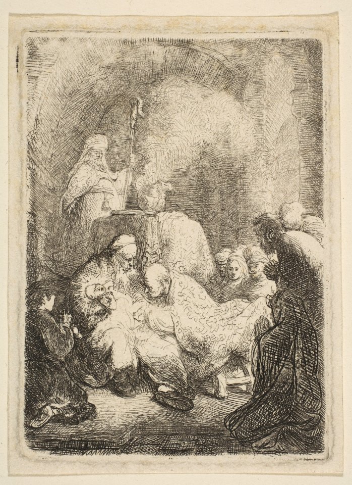 The Circumcision- Small Plate MET DP814385
