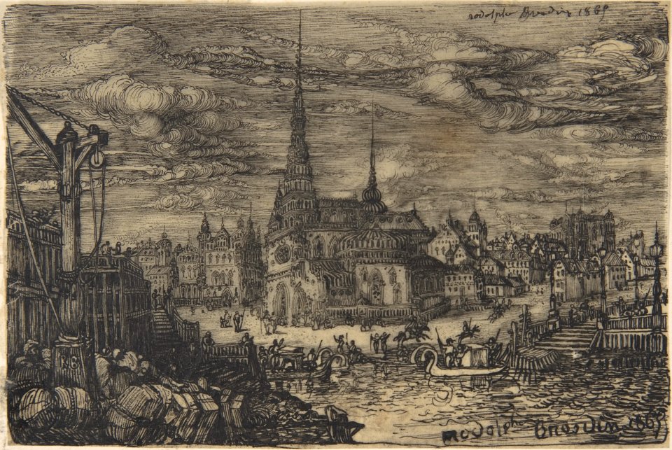 The Church and the Port MET DP805533